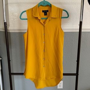 Rachel Zoe Mustard Tunic